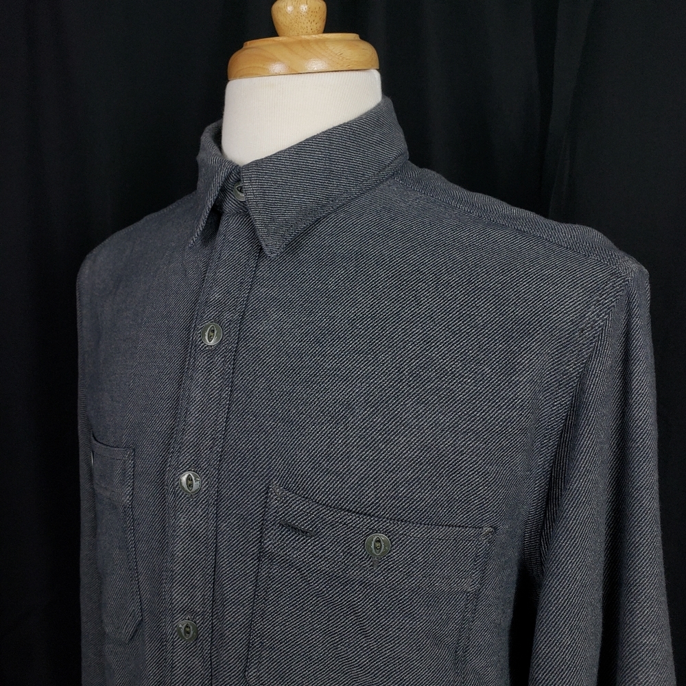 Ralph Lauren Double RL Gray Casual Button Down Shirt
